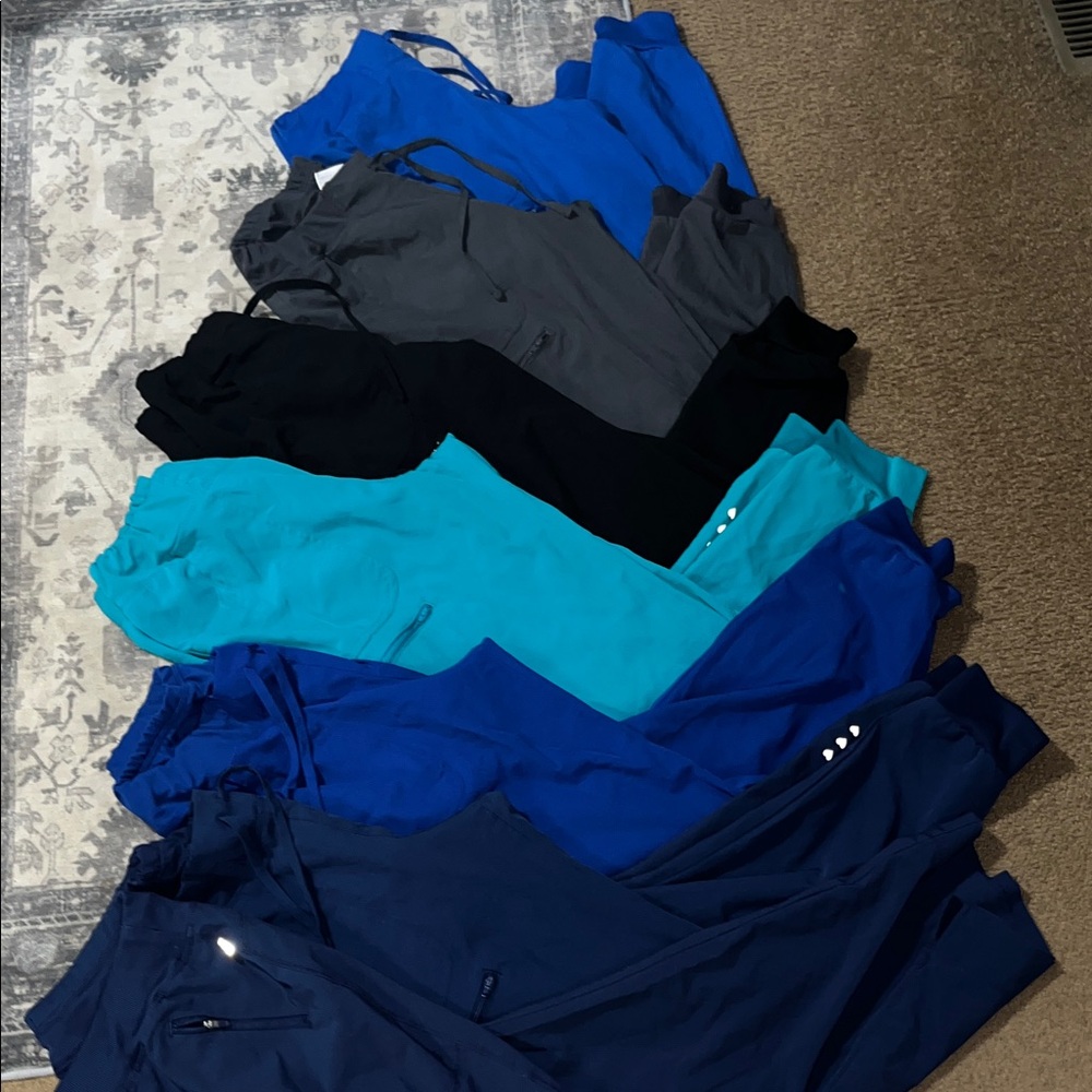 Healing hands jogger scrub pants size medium lot of 7 pair one price - Picture 5 of 7